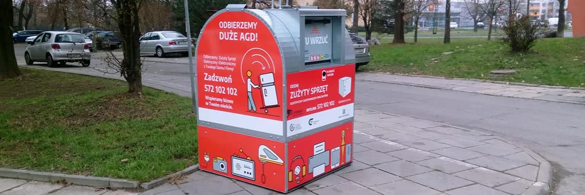 Pojemniki na elektrośmieci - co wrzucamy i jak uniknąć problemów Pojemniki na elektrośmieci - co wrzucamy i jak uniknąć problemów